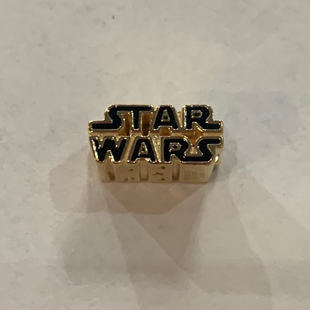 RETIRED LE Star Wars Logo Charm